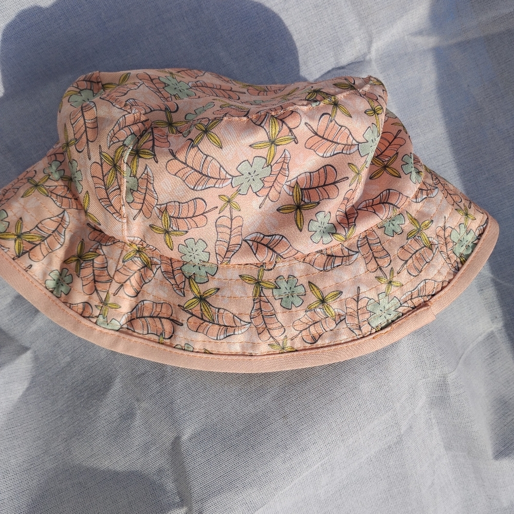 Disney Moana Tropical Bucket Hat - Pink and Green - Picture 8 of 8